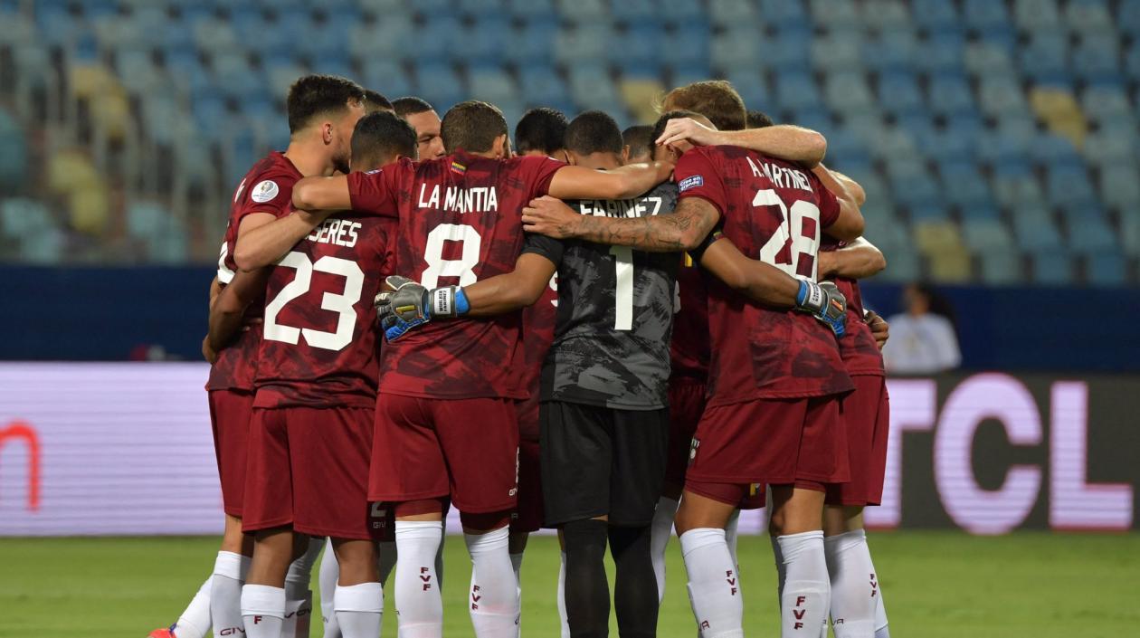 Jugadores de la Selección Venezuela. 