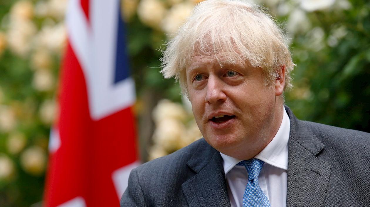 Boris Johnson, primer ministro del Reino Unido.