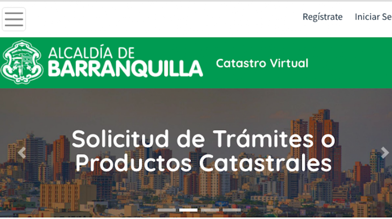 Catastro en línea.