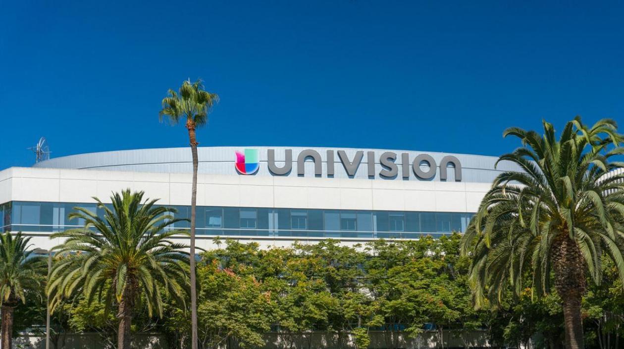 Vista general del exterior de las instalaciones de Univisión.