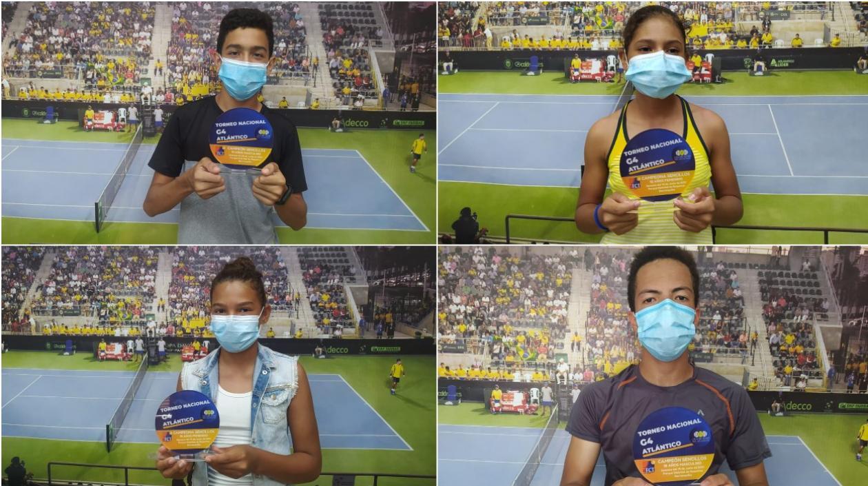 Algunos de los campeones del certamen.