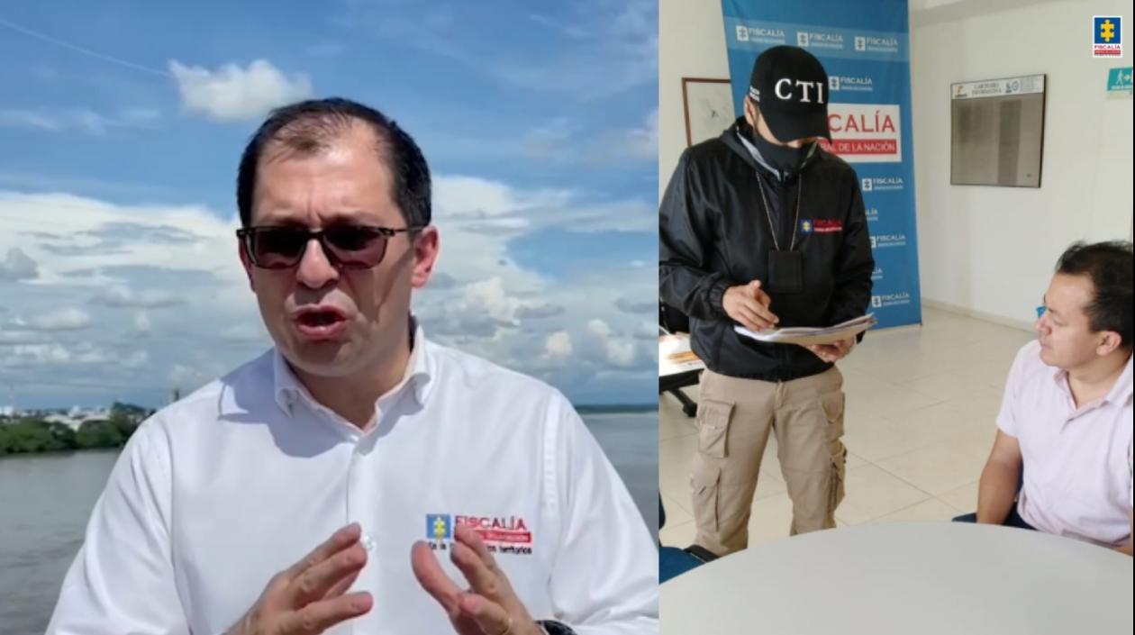 Francisco Barbosa anunció la judicialización del concejal de Ocaña, Deiby Alberto Arias Quintero.