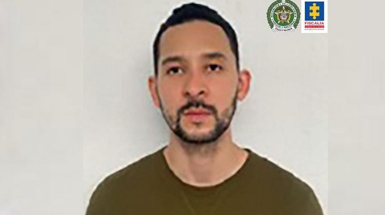 Manuel Enrique Bastidas Herrera, capturado con fines de extradición.