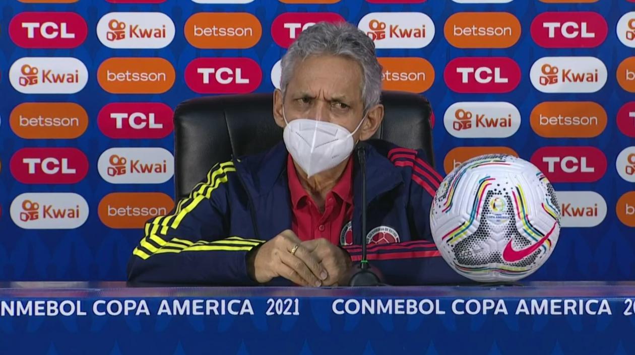 Reinaldo Rueda, DT de la selección Colombia. 