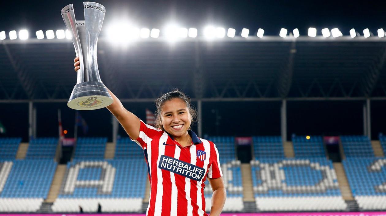 Leicy Santos se ha vuelto una de las jugadores más importantes del Atlético de Madrid. 