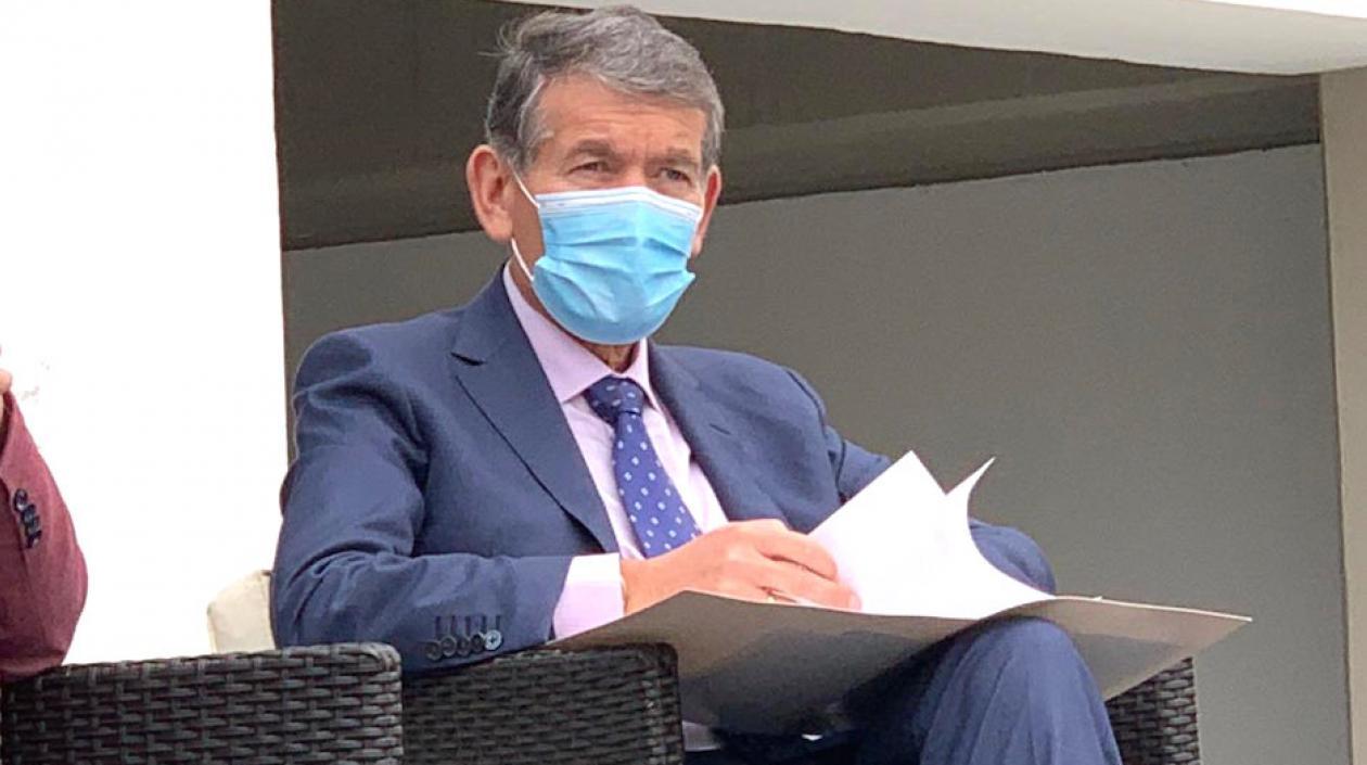 Ángel Cabrera, Ministro del Trabajo.