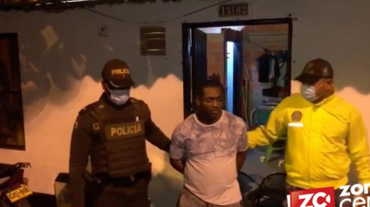 Robert Darío Lemos Calderín, alias 'Turbina'.