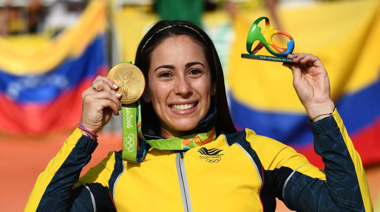 Mariana Pajón es una de las grandes esperanzas a la medalla de oro. 