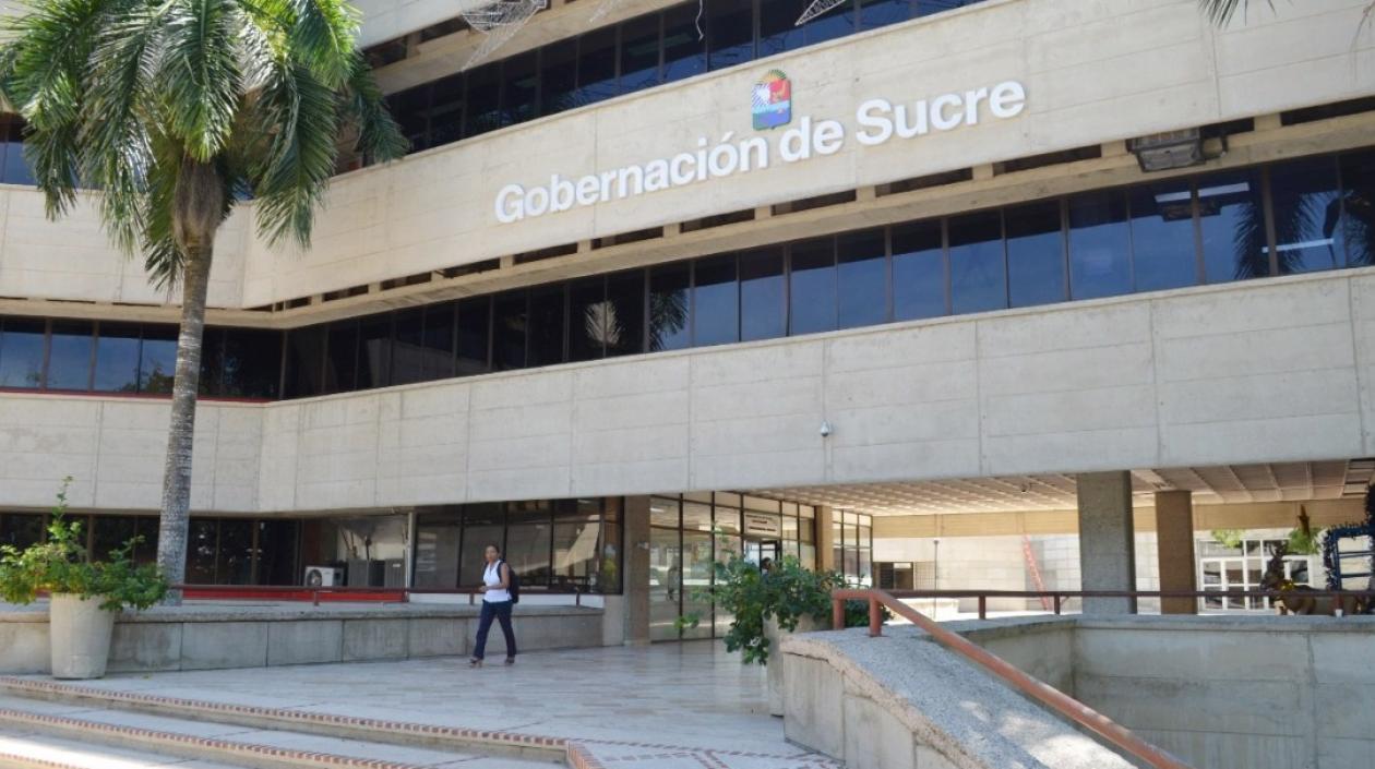 Sede de la Gobernación de Sucre. 