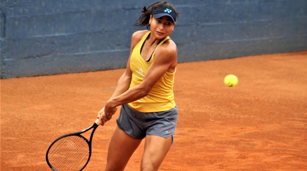 María Fernanda Herazo, tenista barranquillera. 