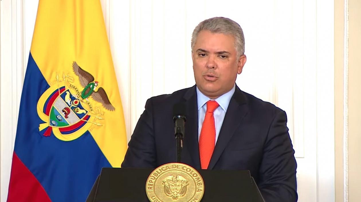 Iván Duque, Presidente de la República.