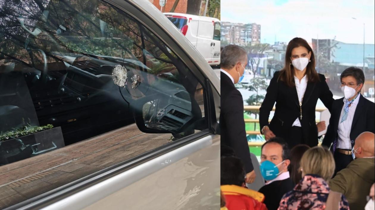 El ataque por fortuna no pasó a mayores, pero la seguridad de la ministra estuvo en riesgo.