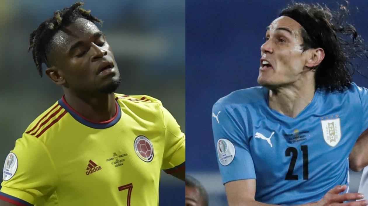 Duván Zapata y Edison Cavani son de los delanteros referentes de cada equipo. 