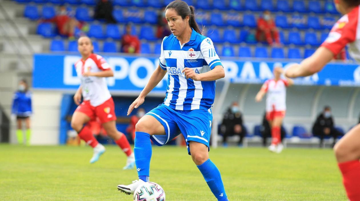 Lady Andrade, jugadora colombiana. 