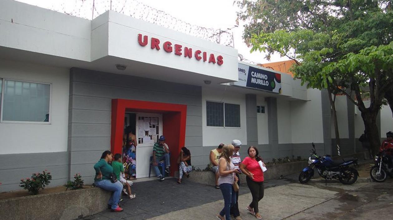 El herido recibió atención médica en el Camino de Murillo. 