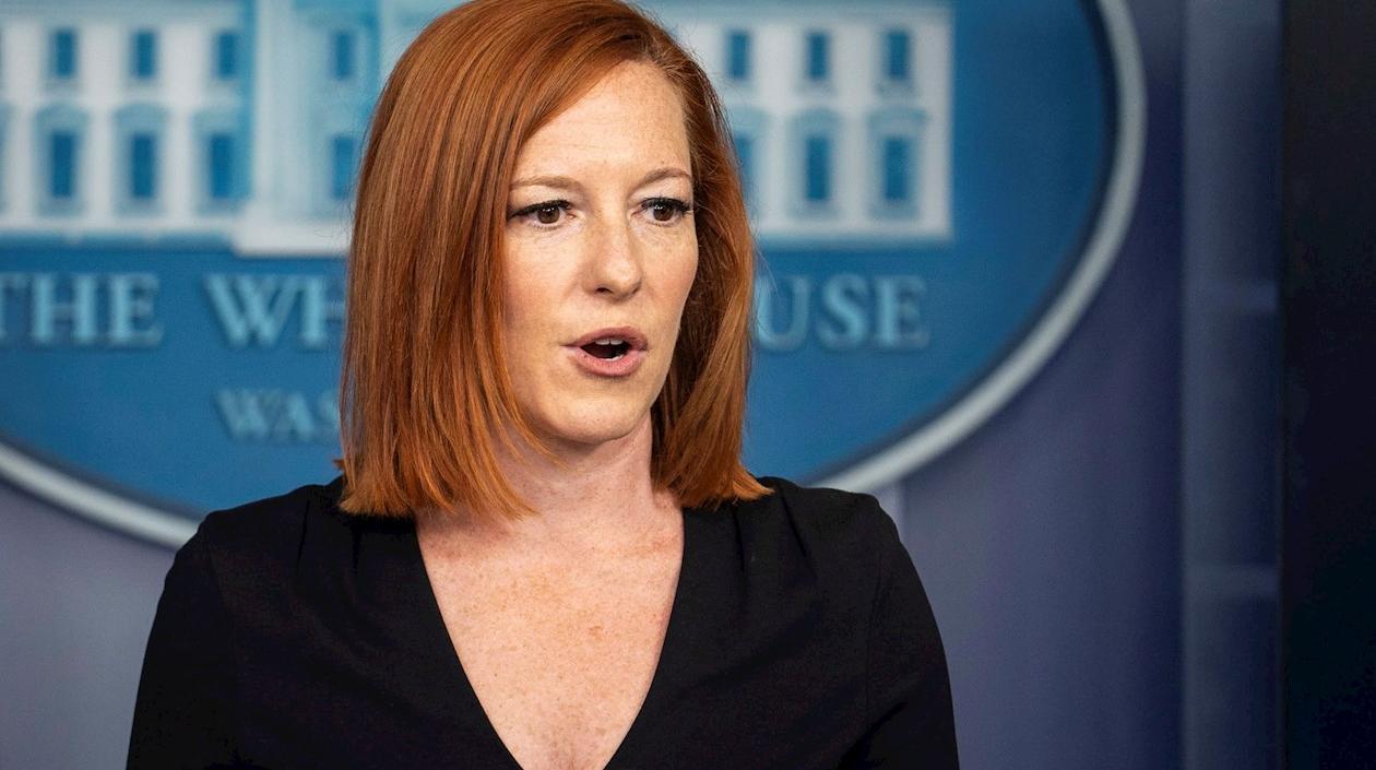  La portavoz de la Casa Blanca, Jen Psaki.