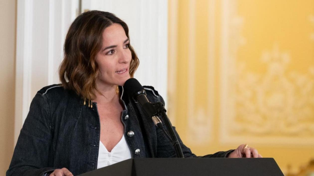 Lina María Arbeláez, directora del Bienestar Familiar.