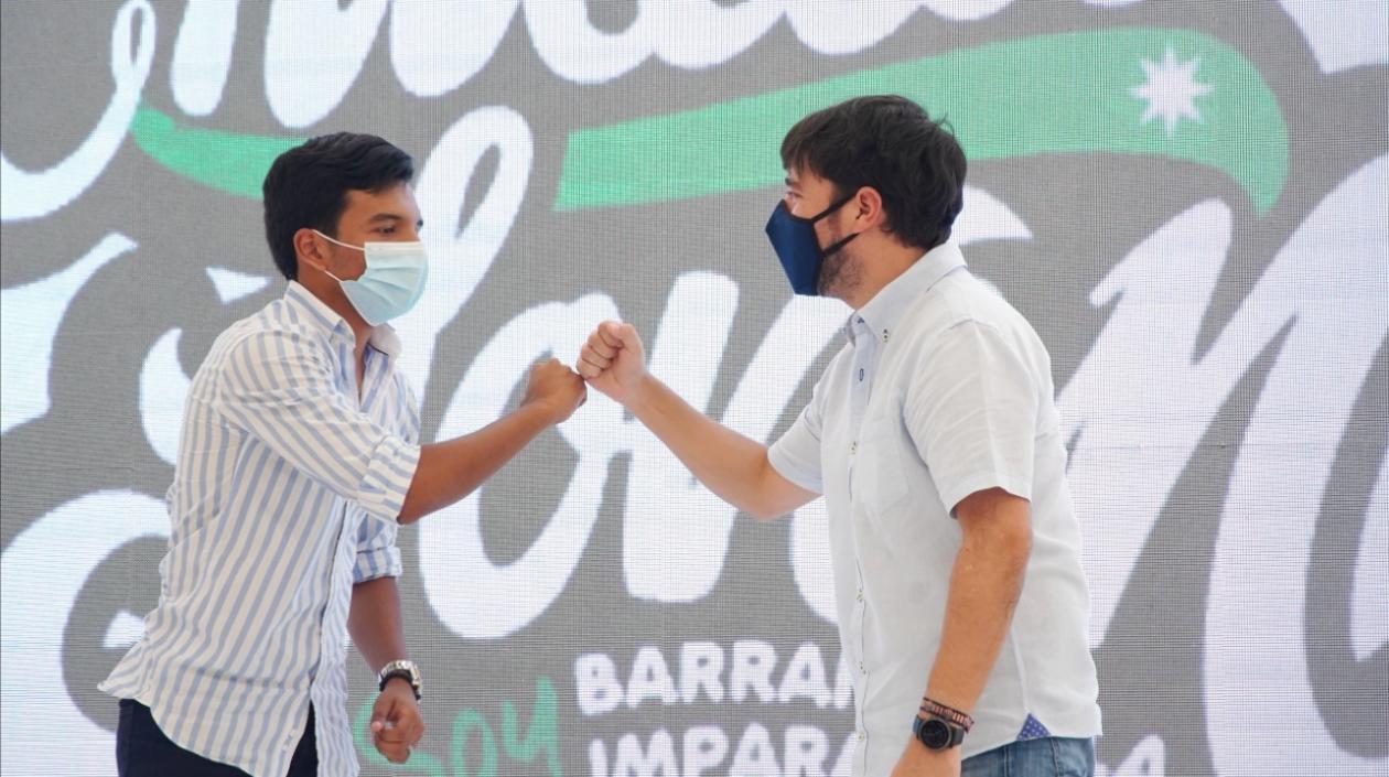 Alcalde Jaime Pumarejo y parte de su gabinete abrieron formalmente el programa ‘Quilla Joven’, la oferta distrital para la juventud barranquillera.