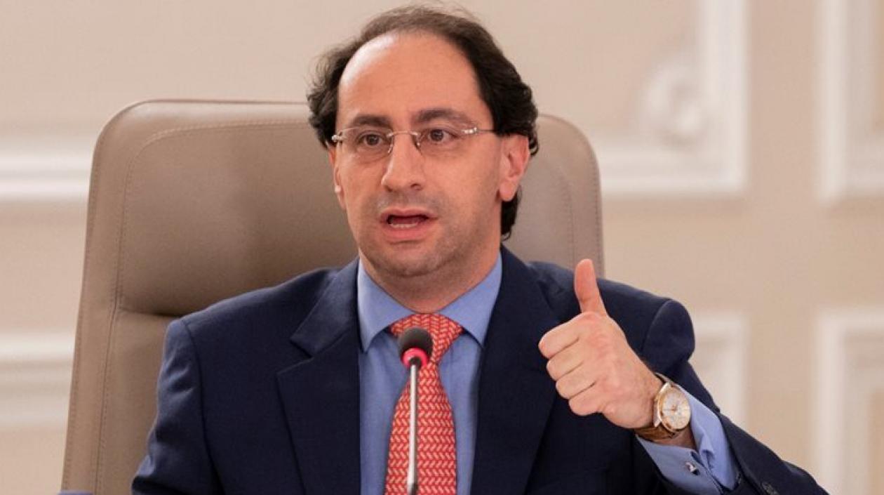 Ministro de Hacienda y Crédito Público, José Manuel Restrepo.