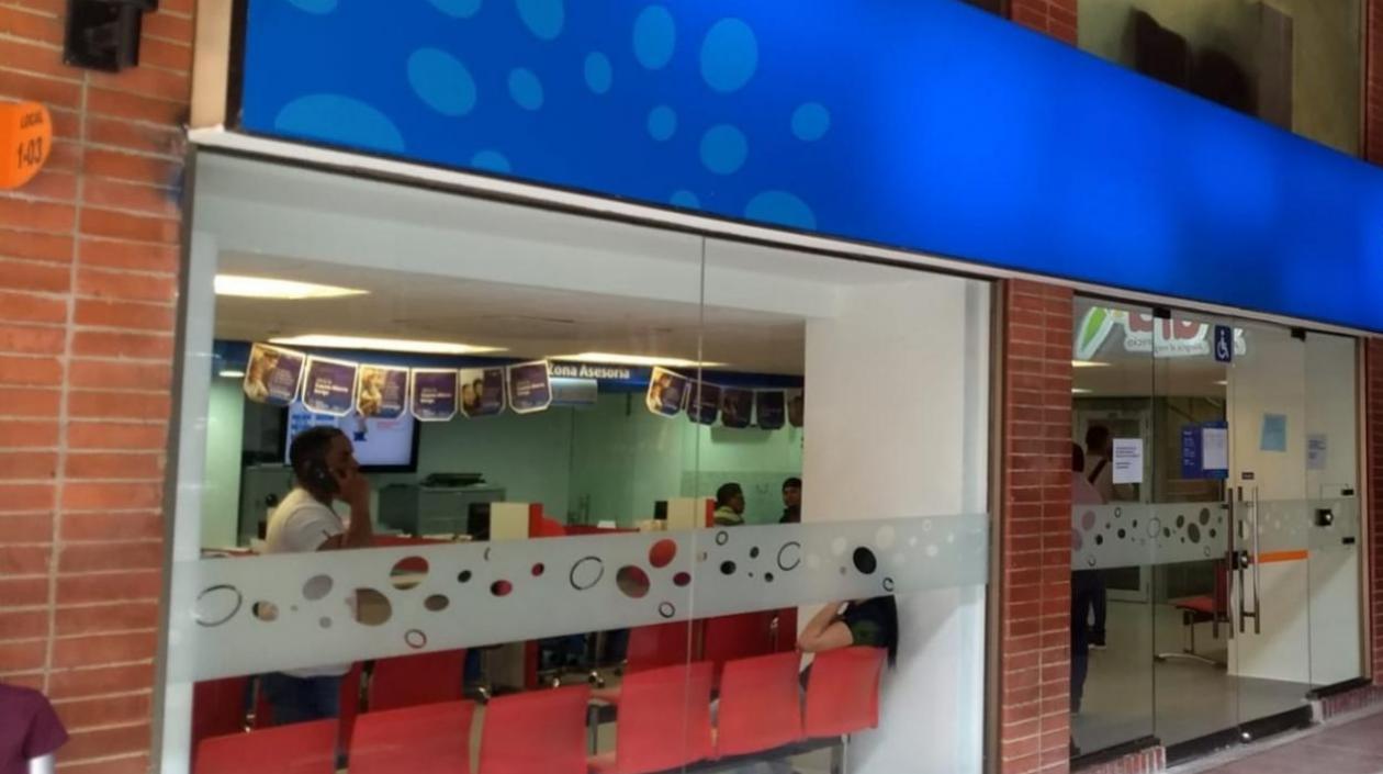 Sede del Banco Caja Social en MetroCentro. 