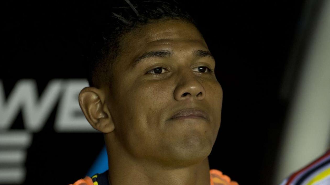Alexander Mejía, jugador colombiano. 