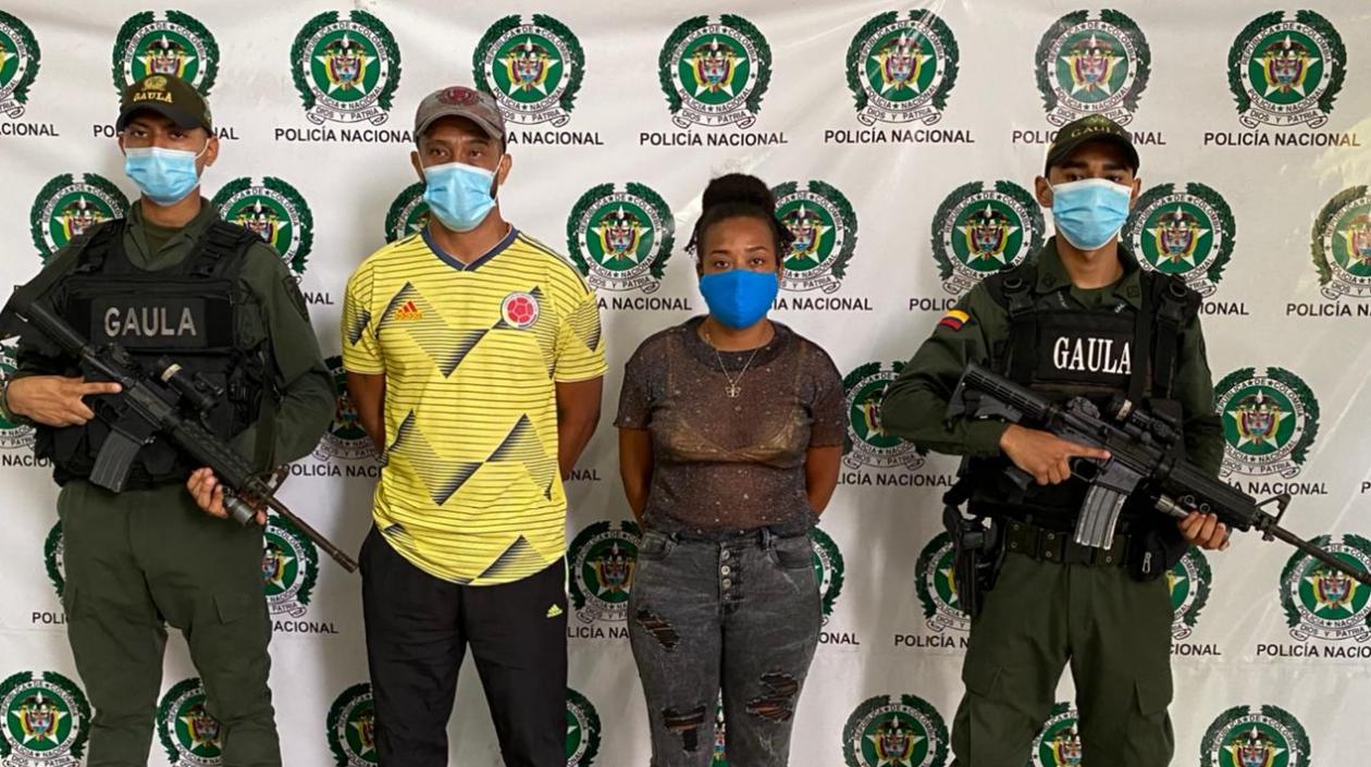 Presuntos extorsionistas capturados