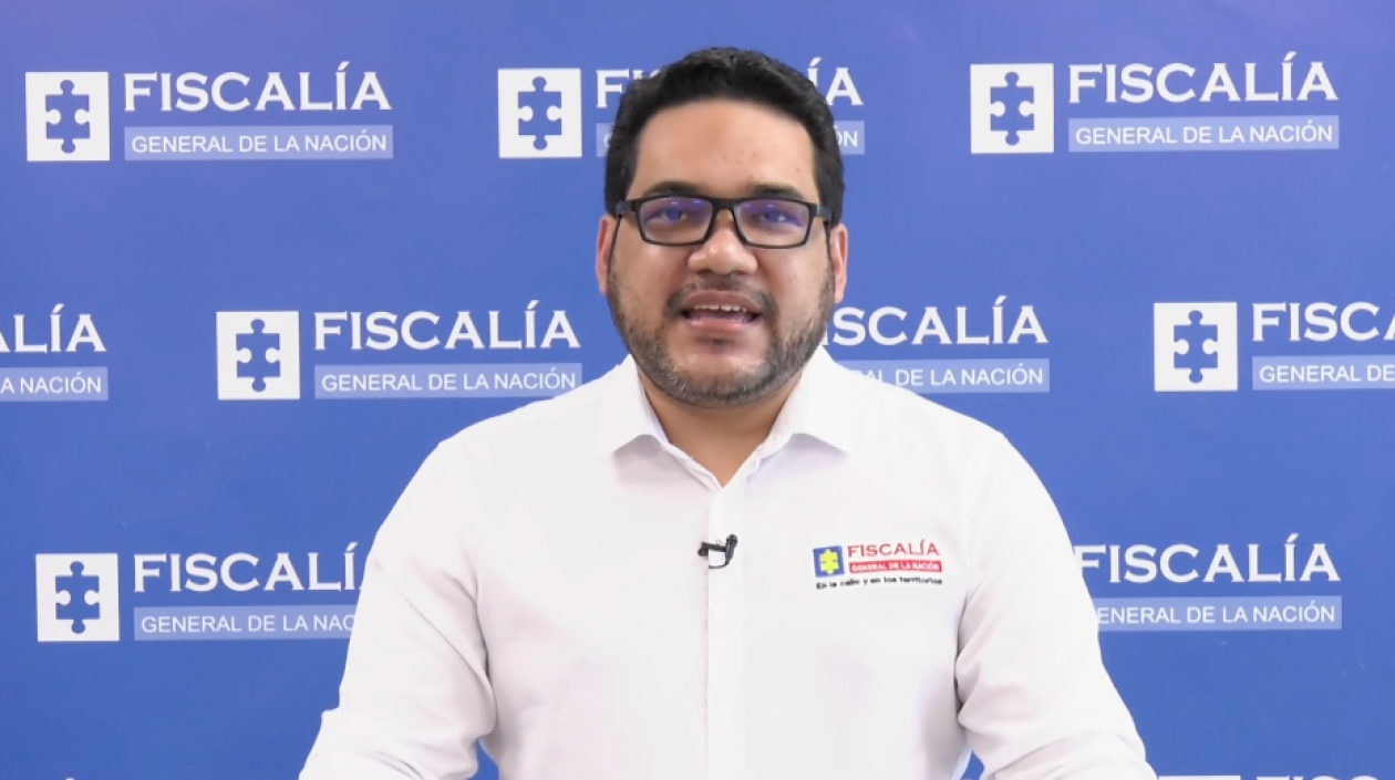 Director Especializado contra la Corrupción, Eduar Alirio Calderón.