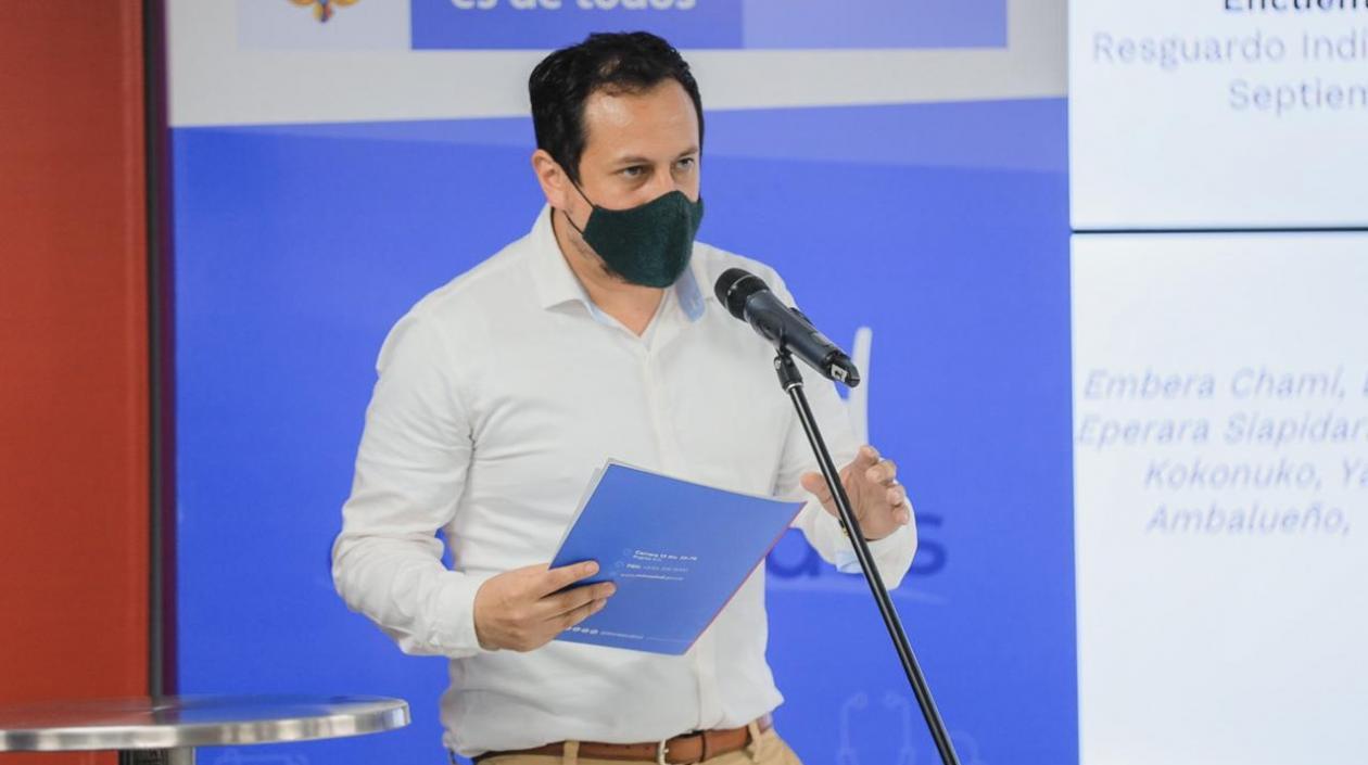 Julián Fernández, director de Epidemiología y Demografía del Ministerio de Salud y Protección Social.