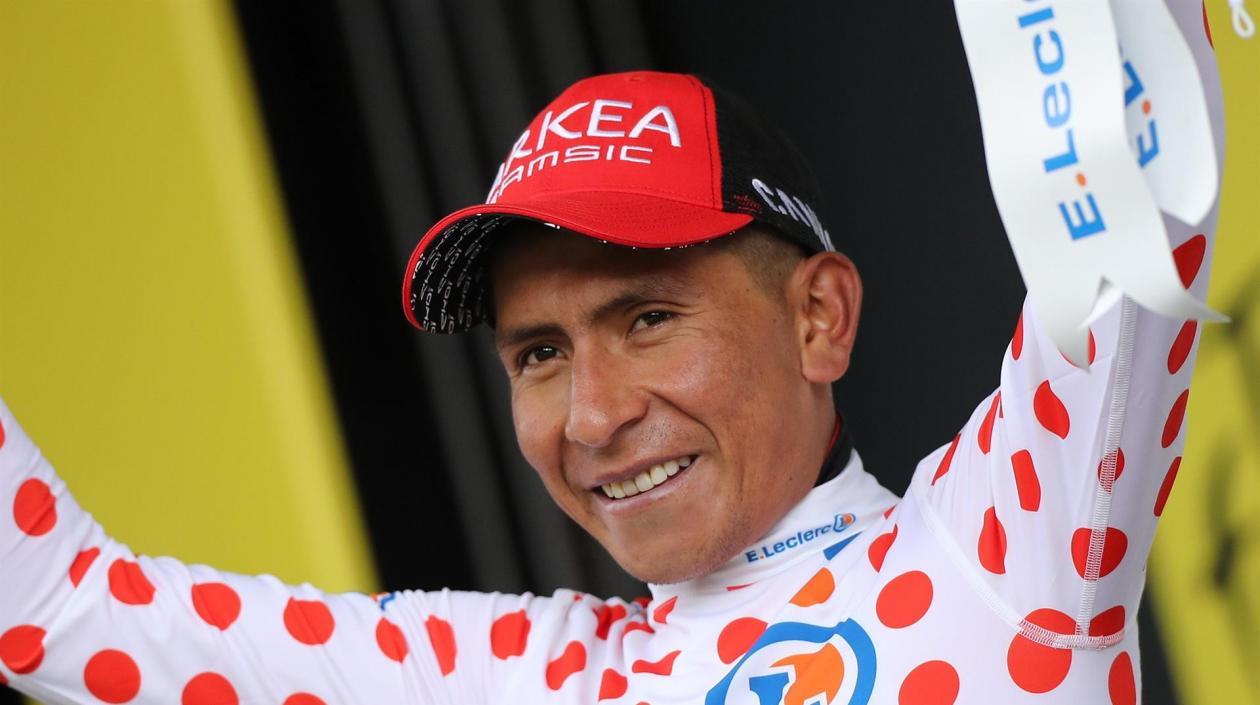 Nairo Quintana, ciclista colombiano.