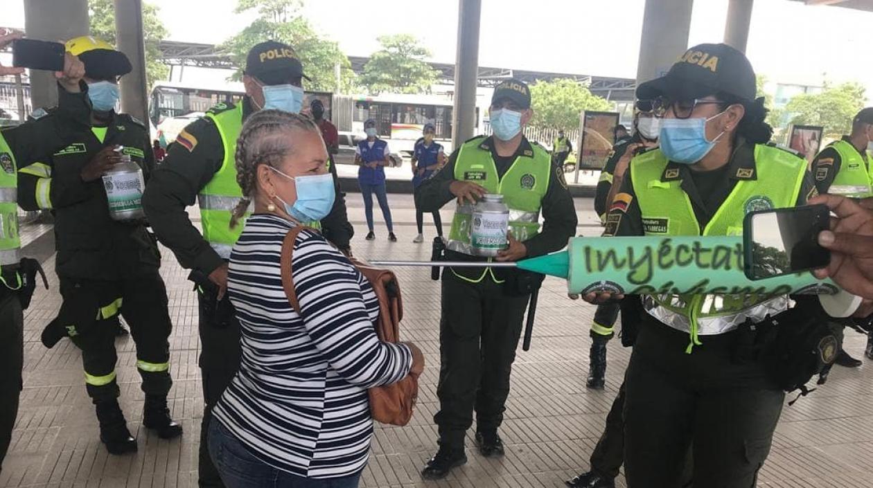 La campaña busca concientizar a la ciudadanía sobre el cuidado frente al Covid-19. 