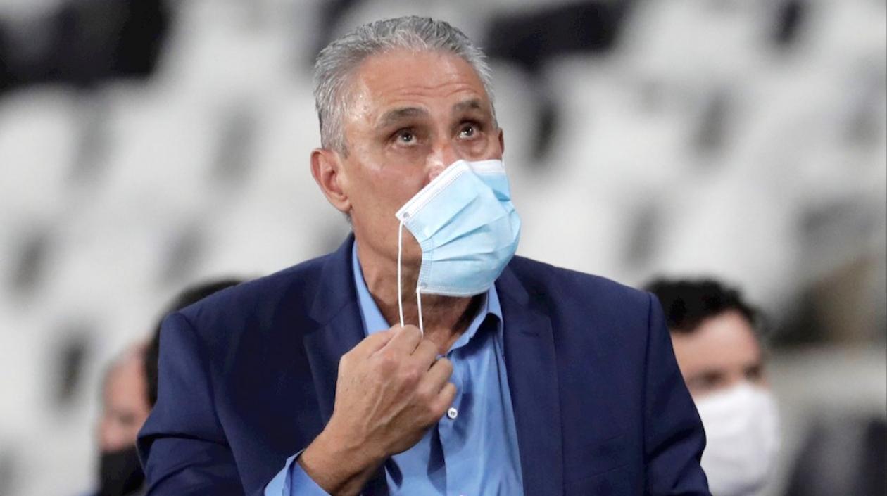 Tite, DT de Brasil.