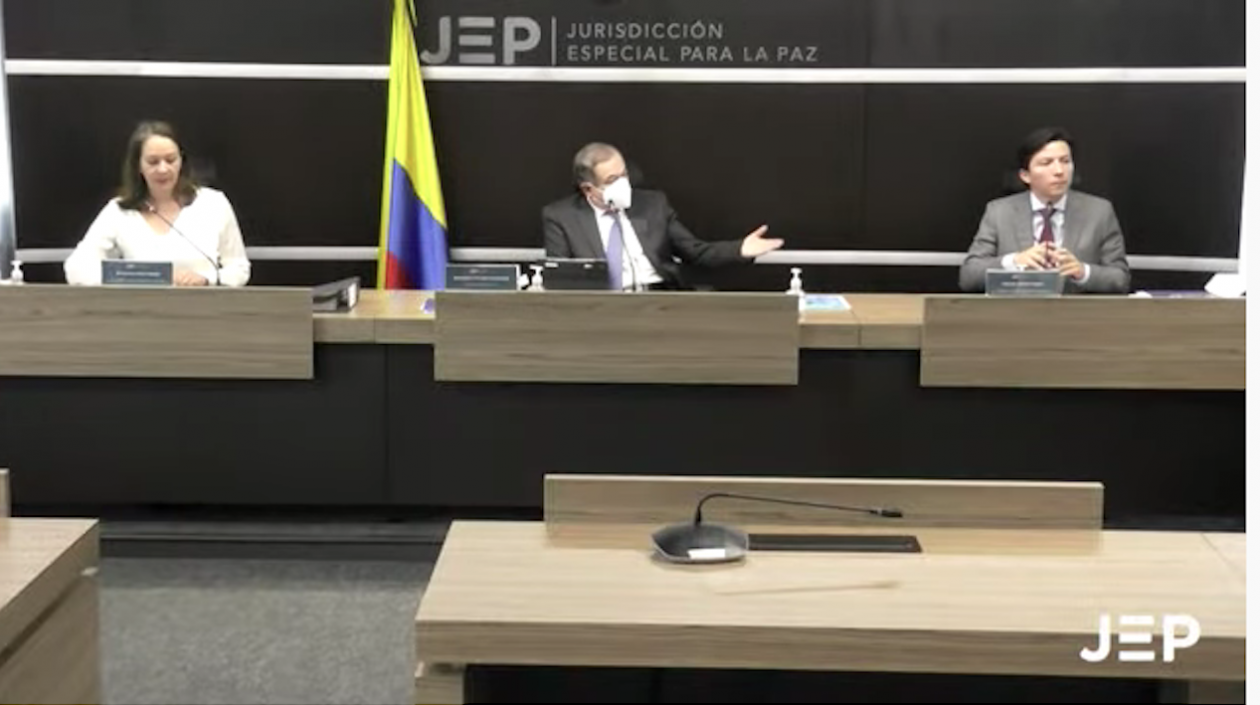 Magistrados de la JEP.