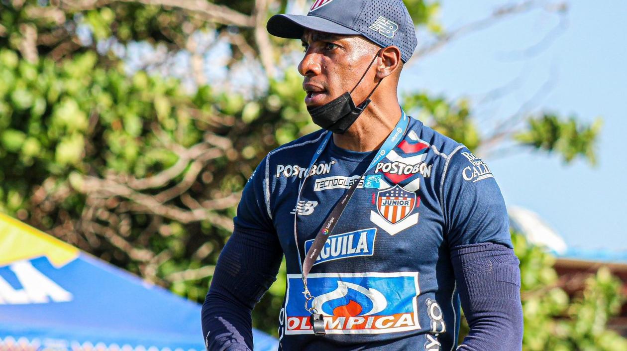 Luis Amaranto Perea, entrenador de Junior. 