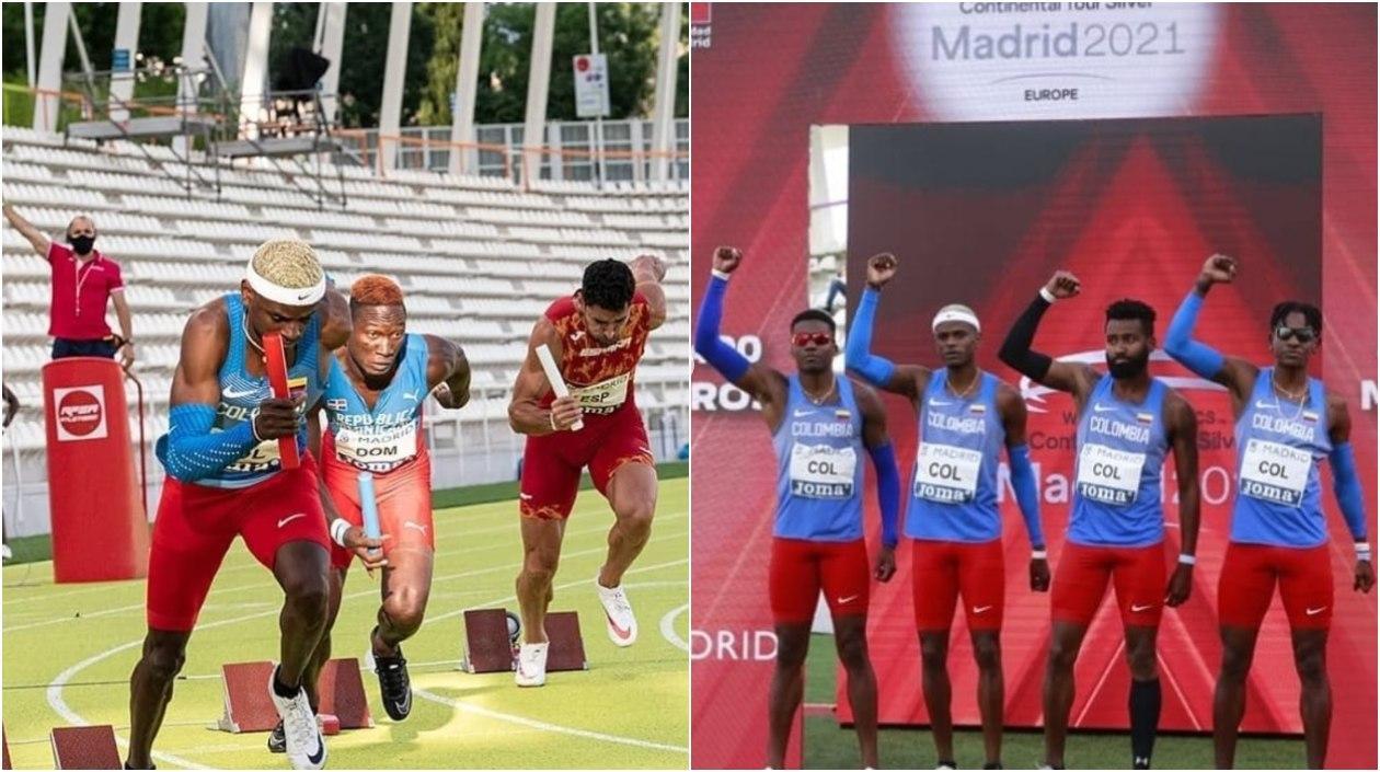 Raúl Mena, atleta barranquillero. 