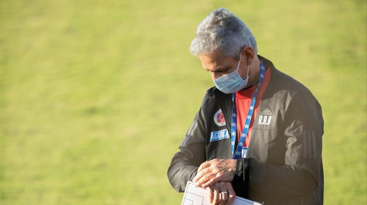 Reinaldo Rueda, DT de la Selección Colombia.