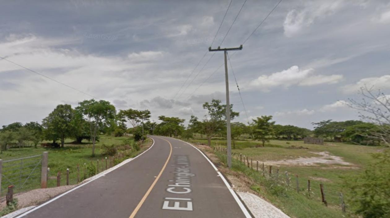 El accidente ocurrió en la vía Carreto - Candelaria. 