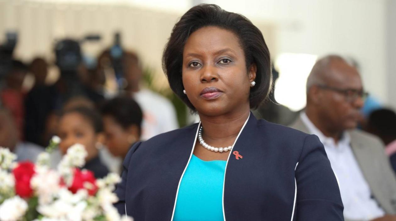 La primera dama de Haití, Martine Moise.