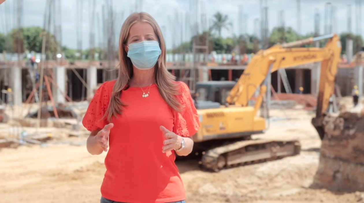 La Gobernadora Elsa Noguera.