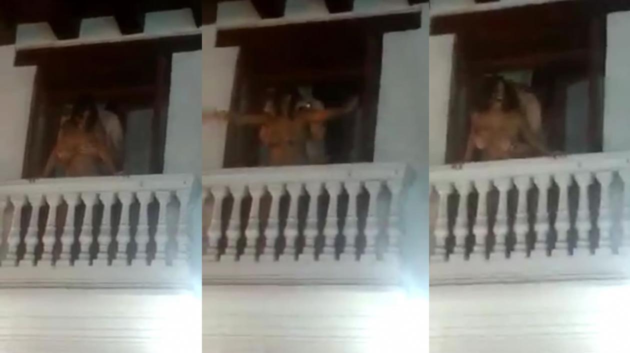 Pareja teniendo sexo en Cartagena