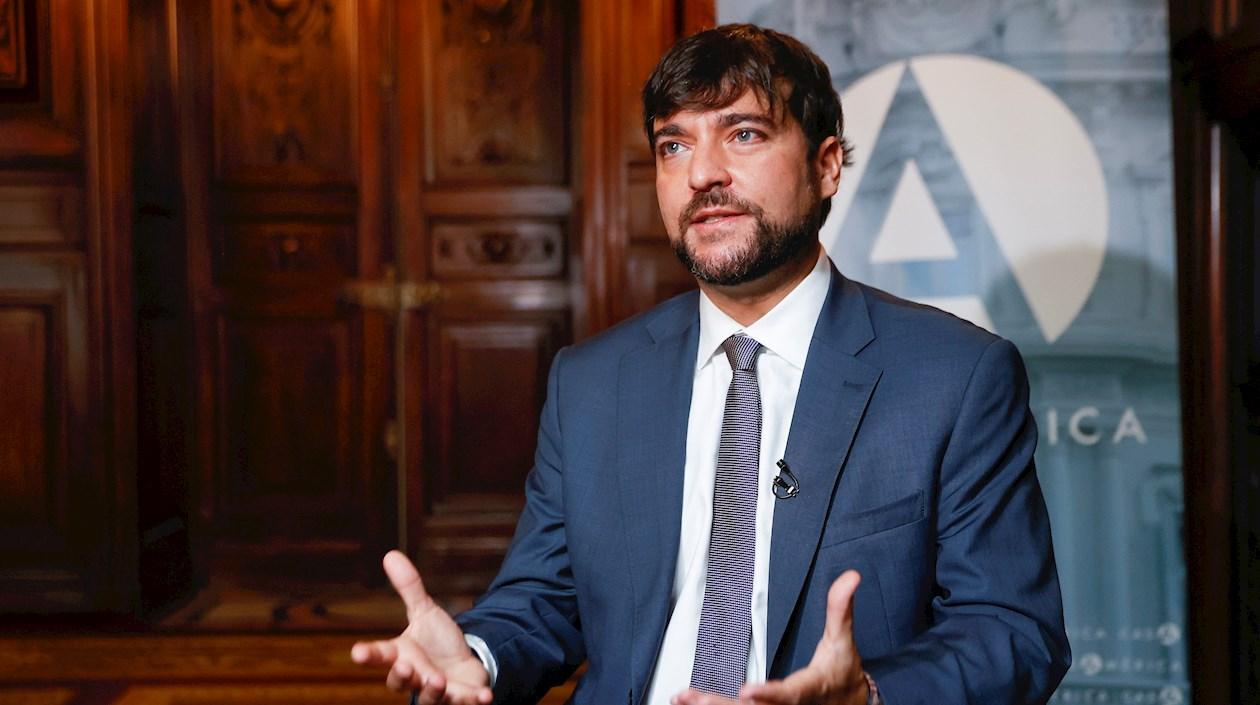 El Alcalde de Barranquilla, Jaime Pumarejo.