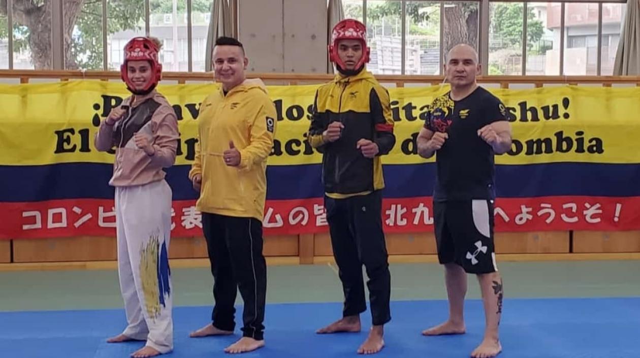 Equipo colombiano de Taekwondo. 