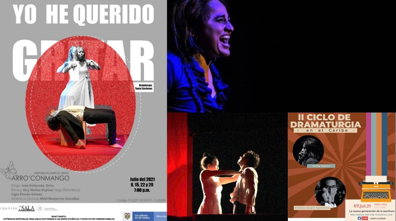 Regresa el teatro presencial en Barranquilla.