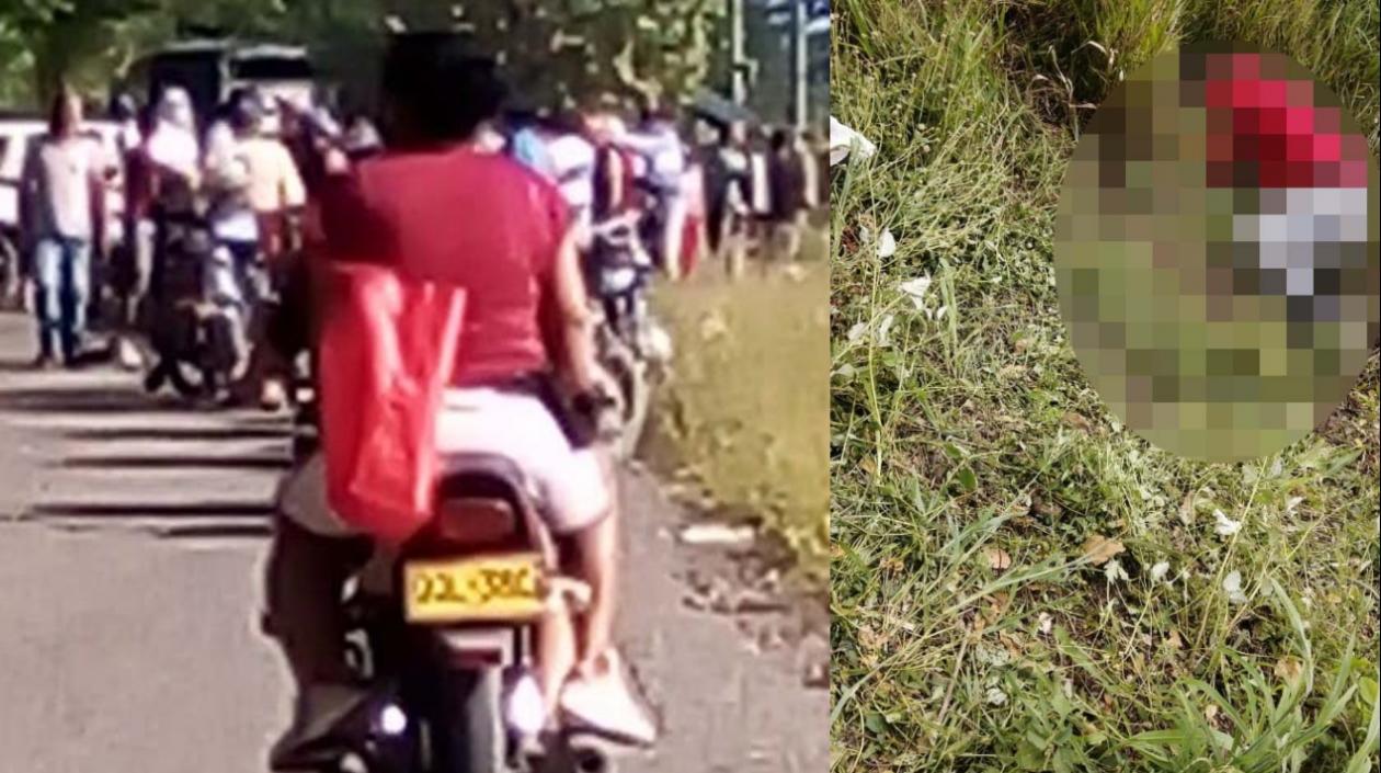 Lugar de los hechos en el Tolima.