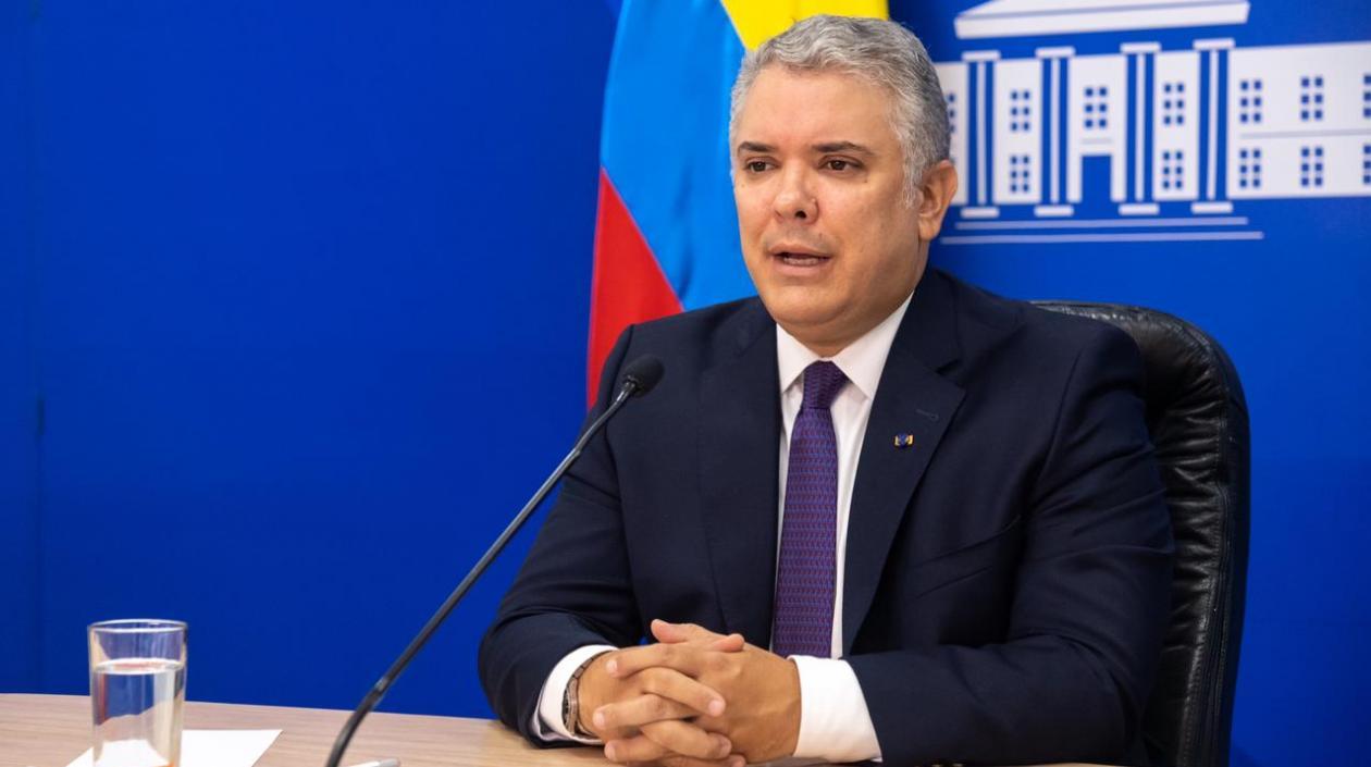 El Presidente de la República, Iván Duque.