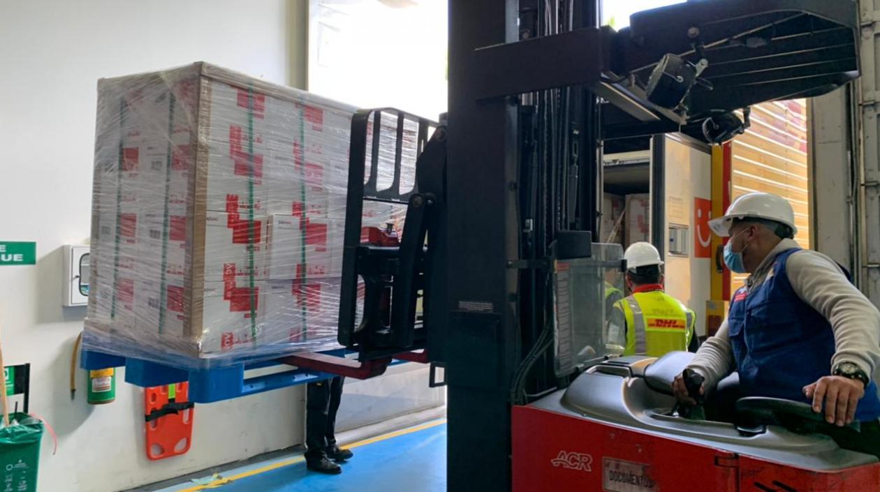 Llegada de las vacunas.