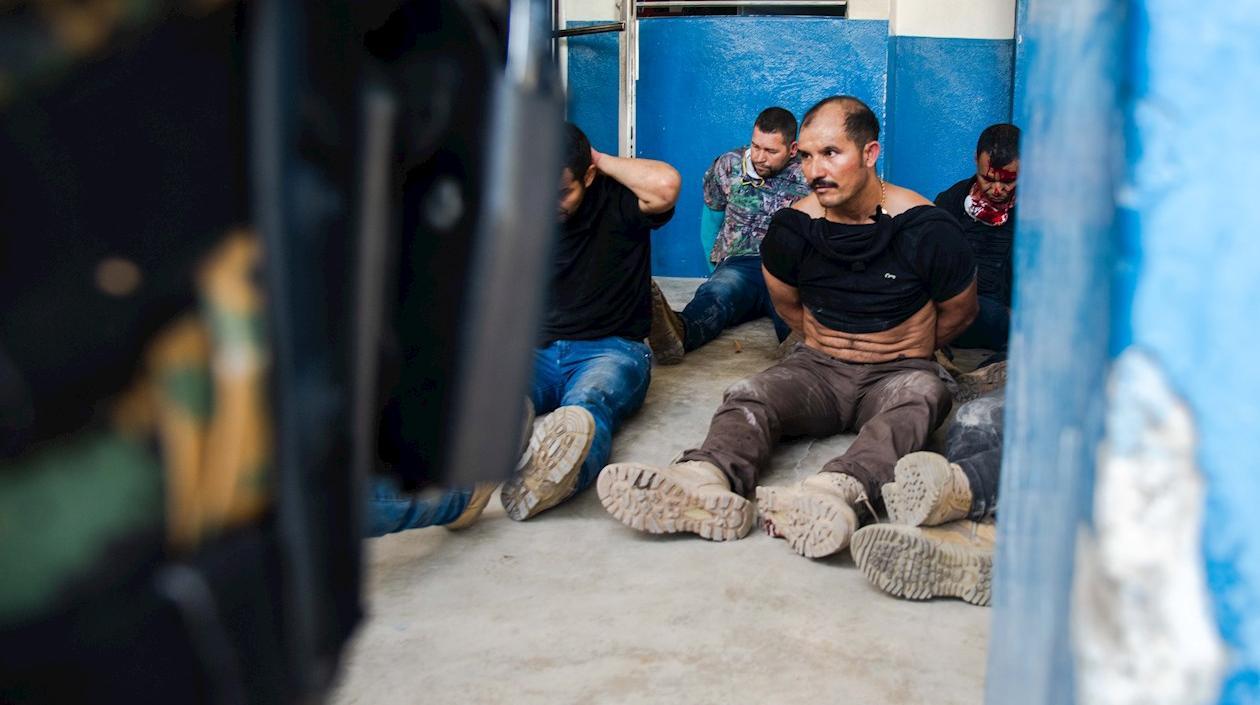 Imagen de los capturados.