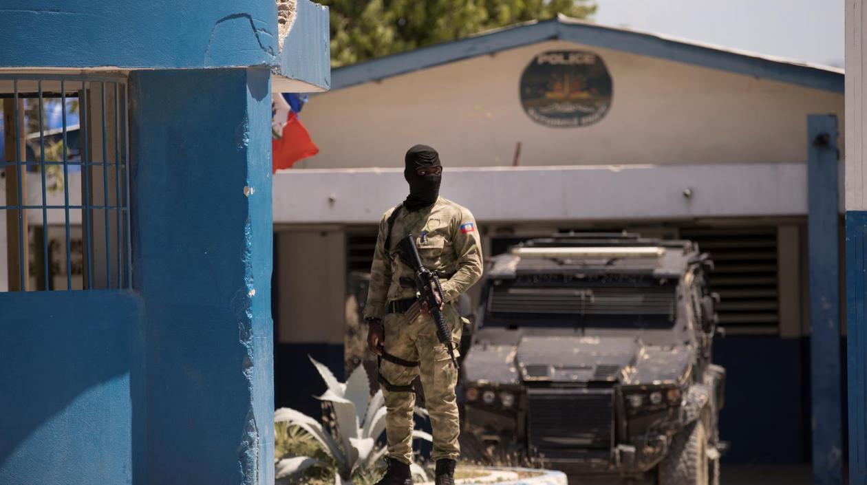 Lugar donde están los sospechosos de haber asesinado al presidente haitiano Jovenel Moise.