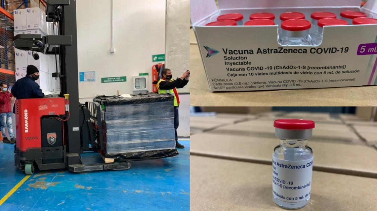 Imágenes de las vacunas.