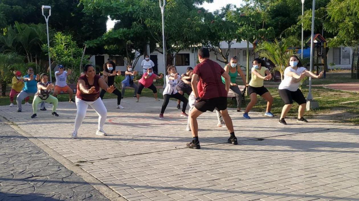 Participación ciudadana en las actividades.
