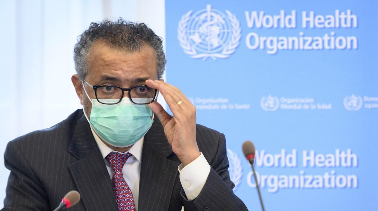 El director general de la OMS, Tedros Adhanom Ghebreyesus.